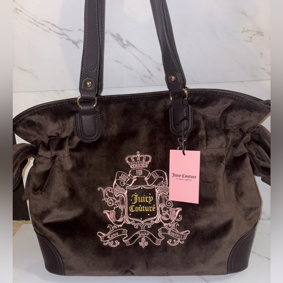 Juicy Couture Handbags - Juicy Couture Juicy For All Leopard Tote -Chocolate